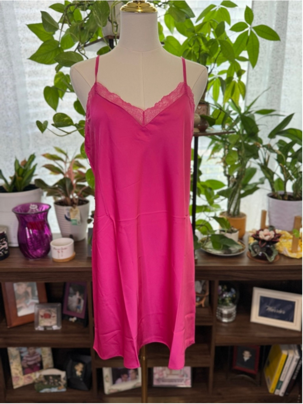 Women’s I.N.C. Pink Nightgown Size M NWT